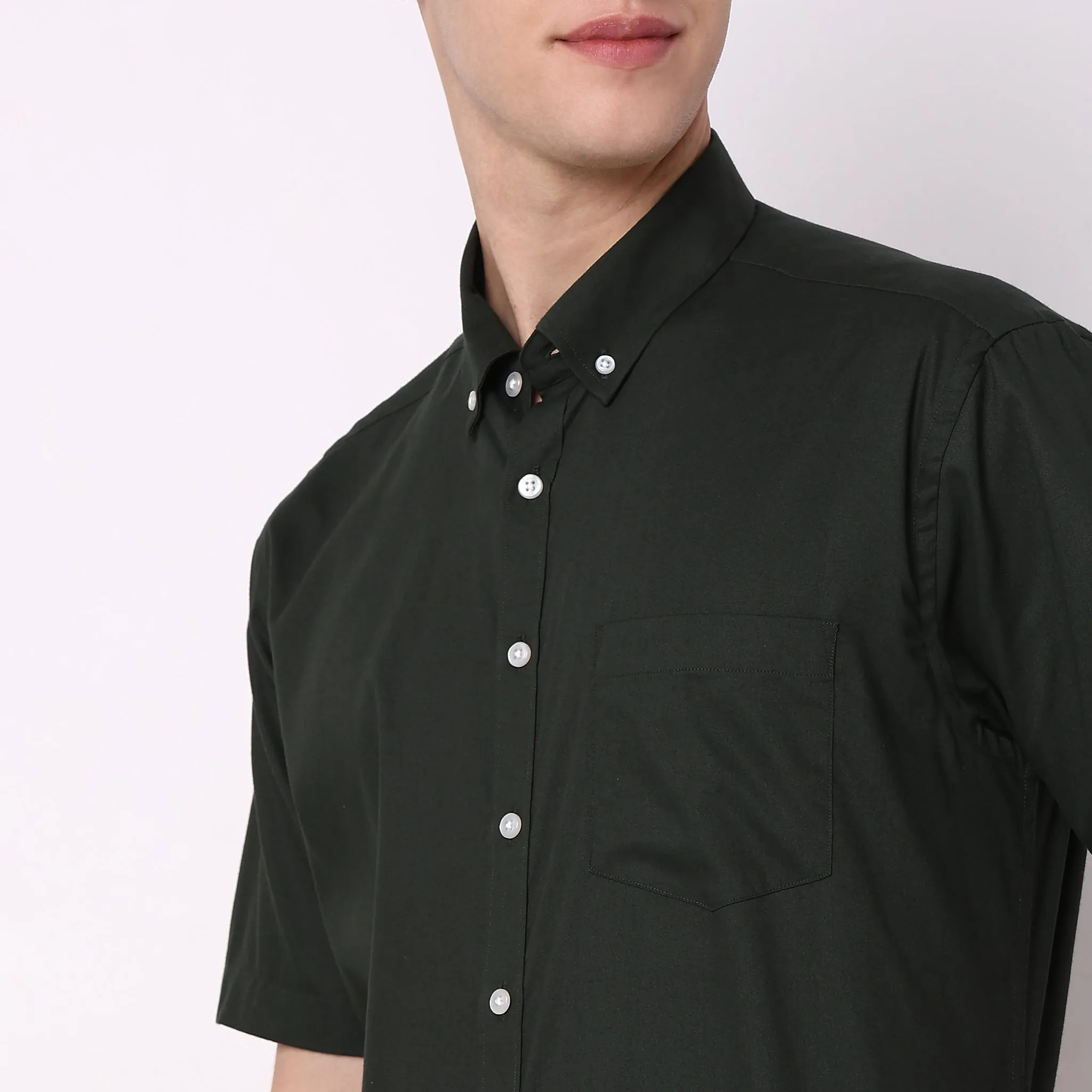 All Day Shirt™ - Comfort Blend Easy Care - Regular Fit Solid Shirt