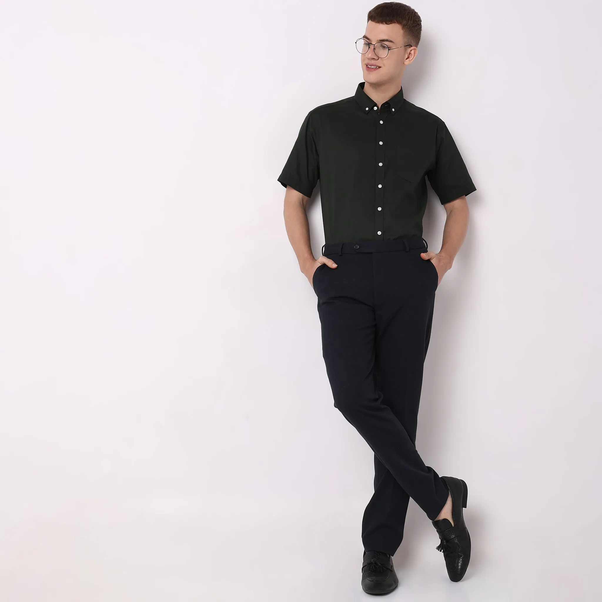 All Day Shirt™ - Comfort Blend Easy Care - Regular Fit Solid Shirt