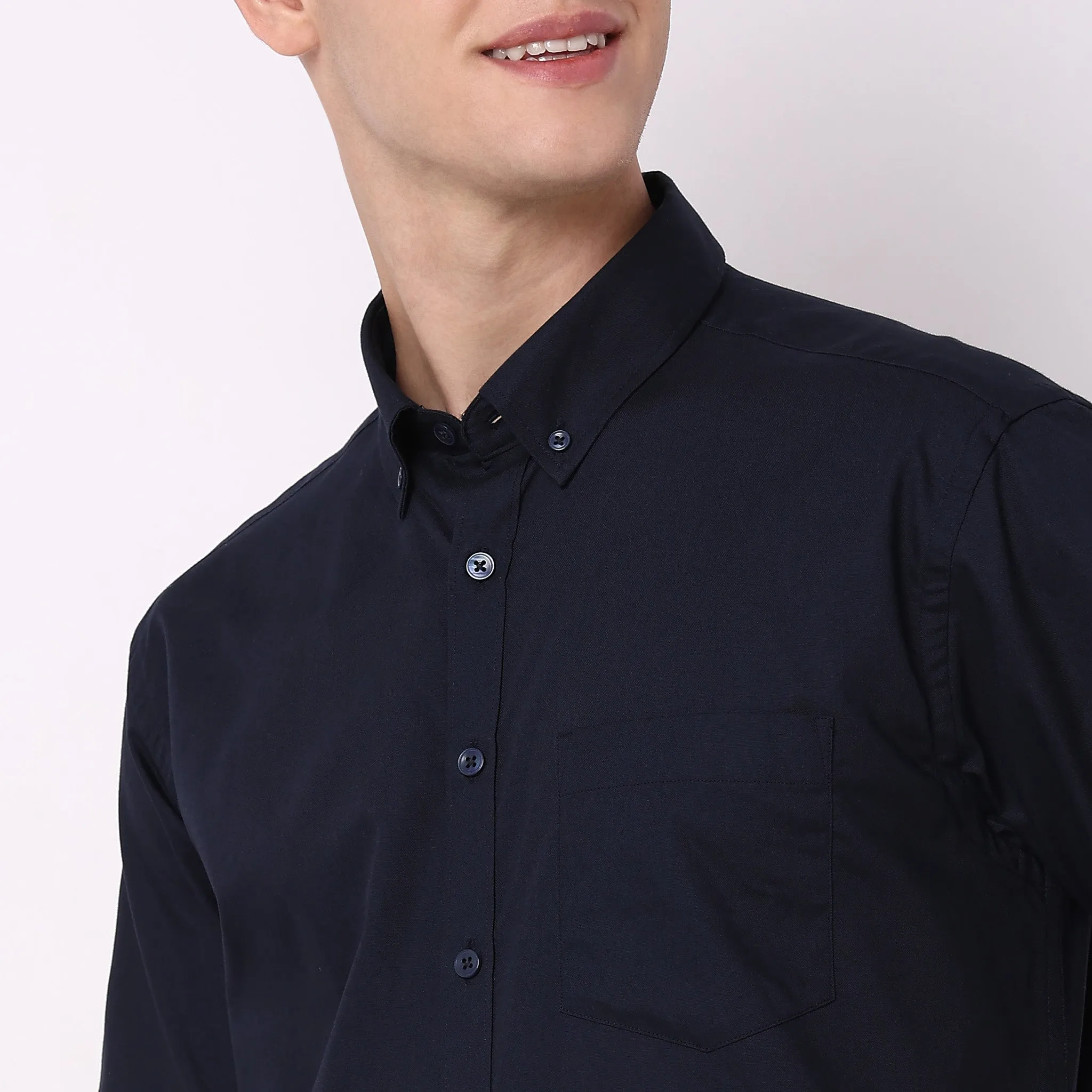 All Day Shirt™ - Comfort Blend Easy Care - Regular Fit Solid Shirt