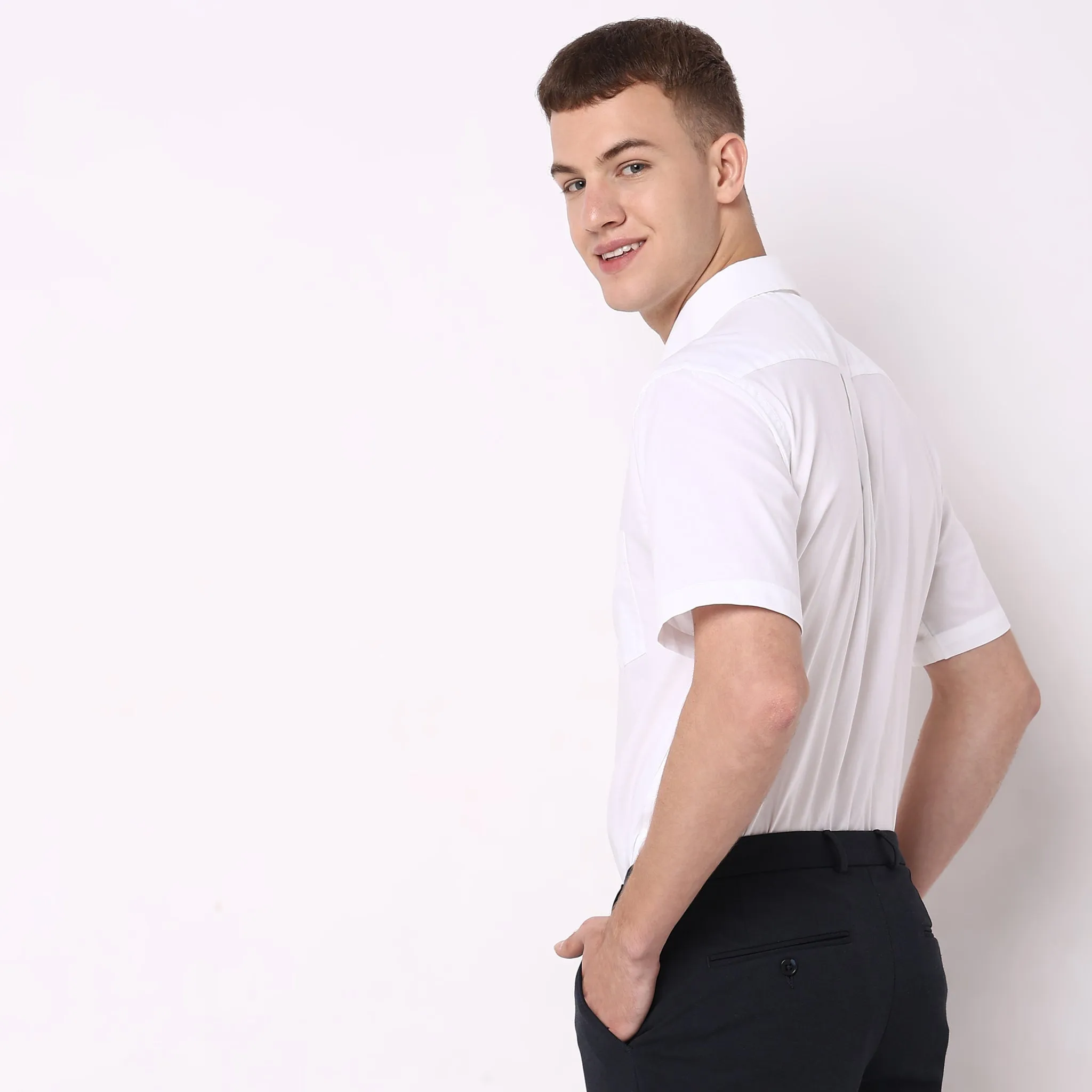 All Day Shirt™ - Comfort Blend Easy Care - Regular Fit Solid Shirt