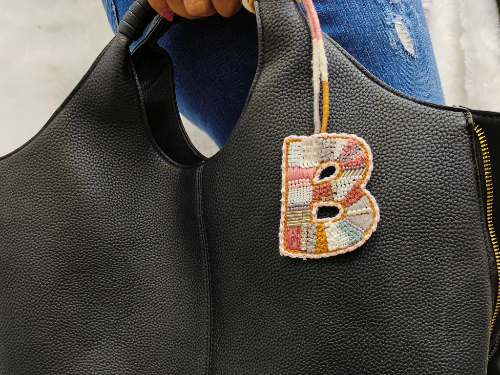 Alphabet 'B' Bag Patches