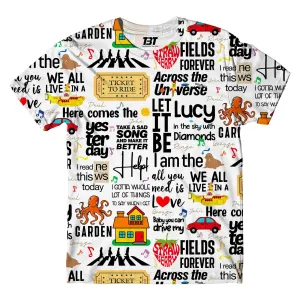 AOP T-shirt - Beatlemania