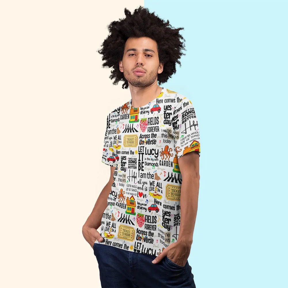 AOP T-shirt - Beatlemania