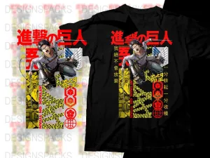 Attack on Titan Jean Brand Ackerman Cool Graphic Png Digital Download