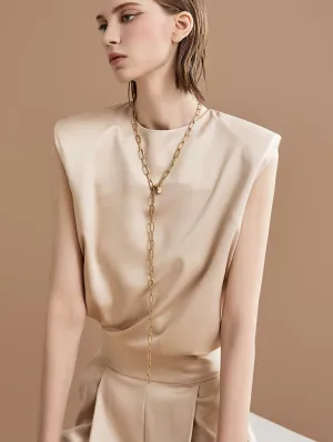 B2932 Satin blouse