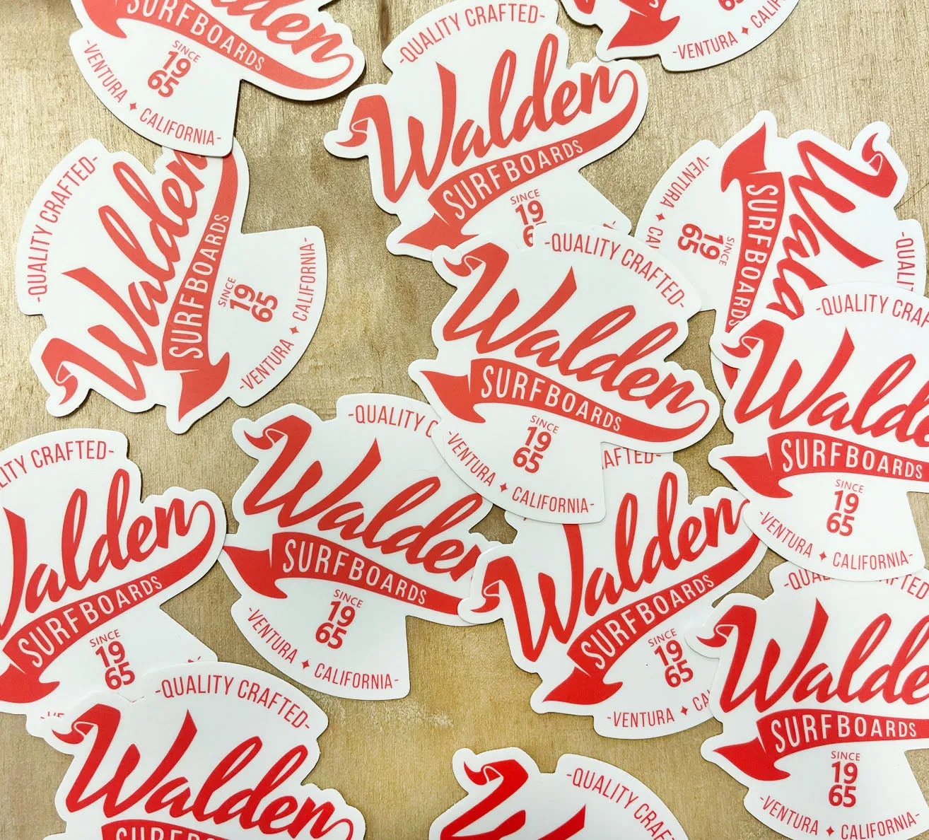 Banner Sticker pack - red