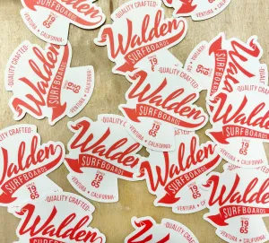 Banner Sticker pack - red