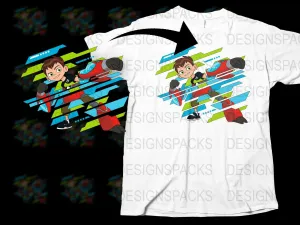 Ben 10 Alien Hero Adventures Graphic Png Digital Download