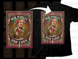 Bob Marley One Love Reggae Culture Png Digital Download