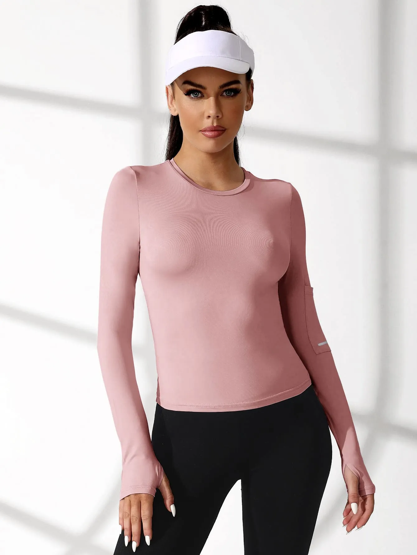 Breathable Softness Phone Pocket Sports Tee ss22 FD