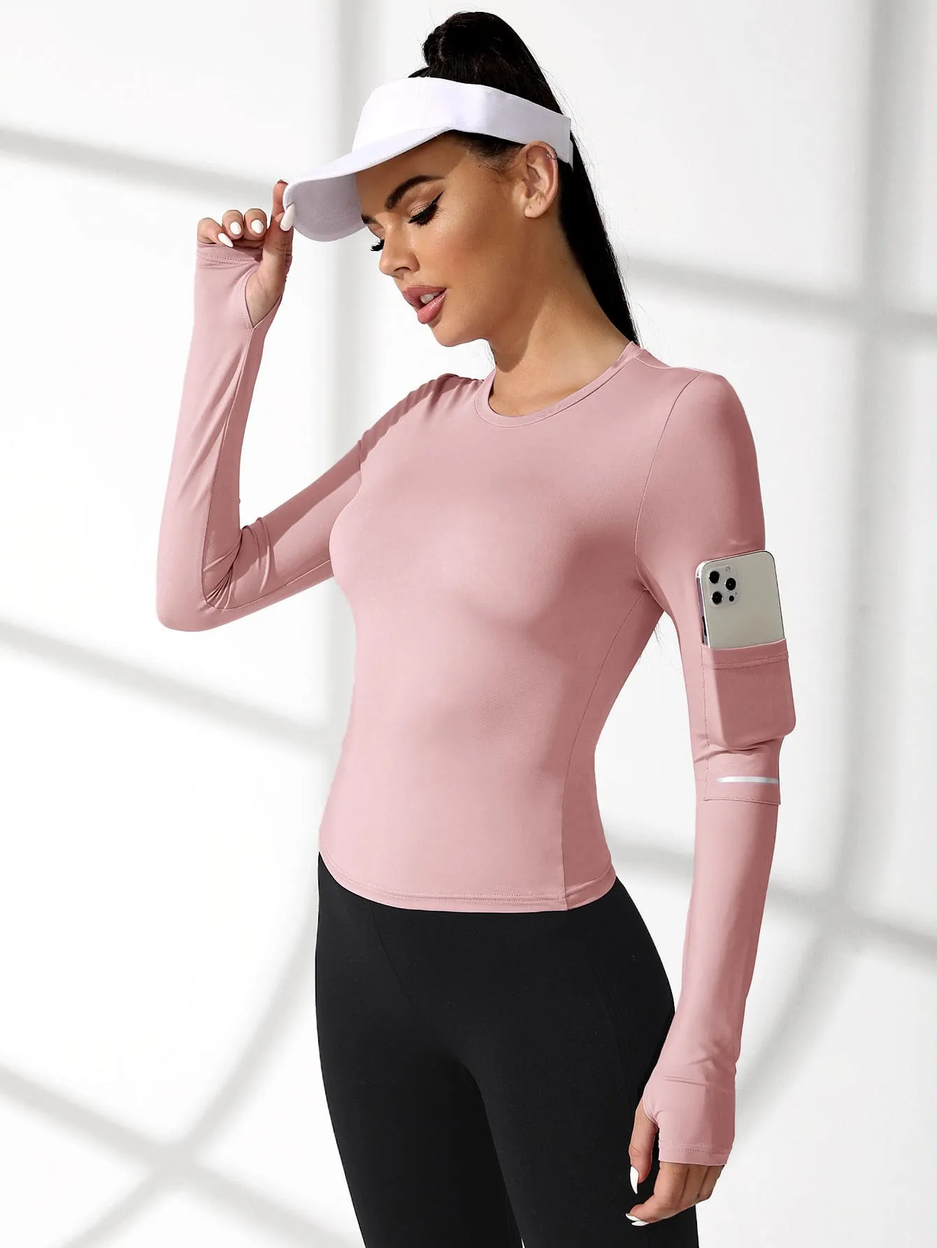 Breathable Softness Phone Pocket Sports Tee ss22 FD