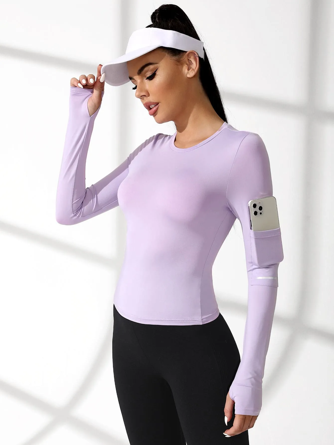Breathable Softness Phone Pocket Sports Tee ss22 FD