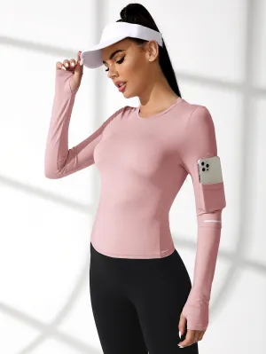 Breathable Softness Phone Pocket Sports Tee ss22 FD