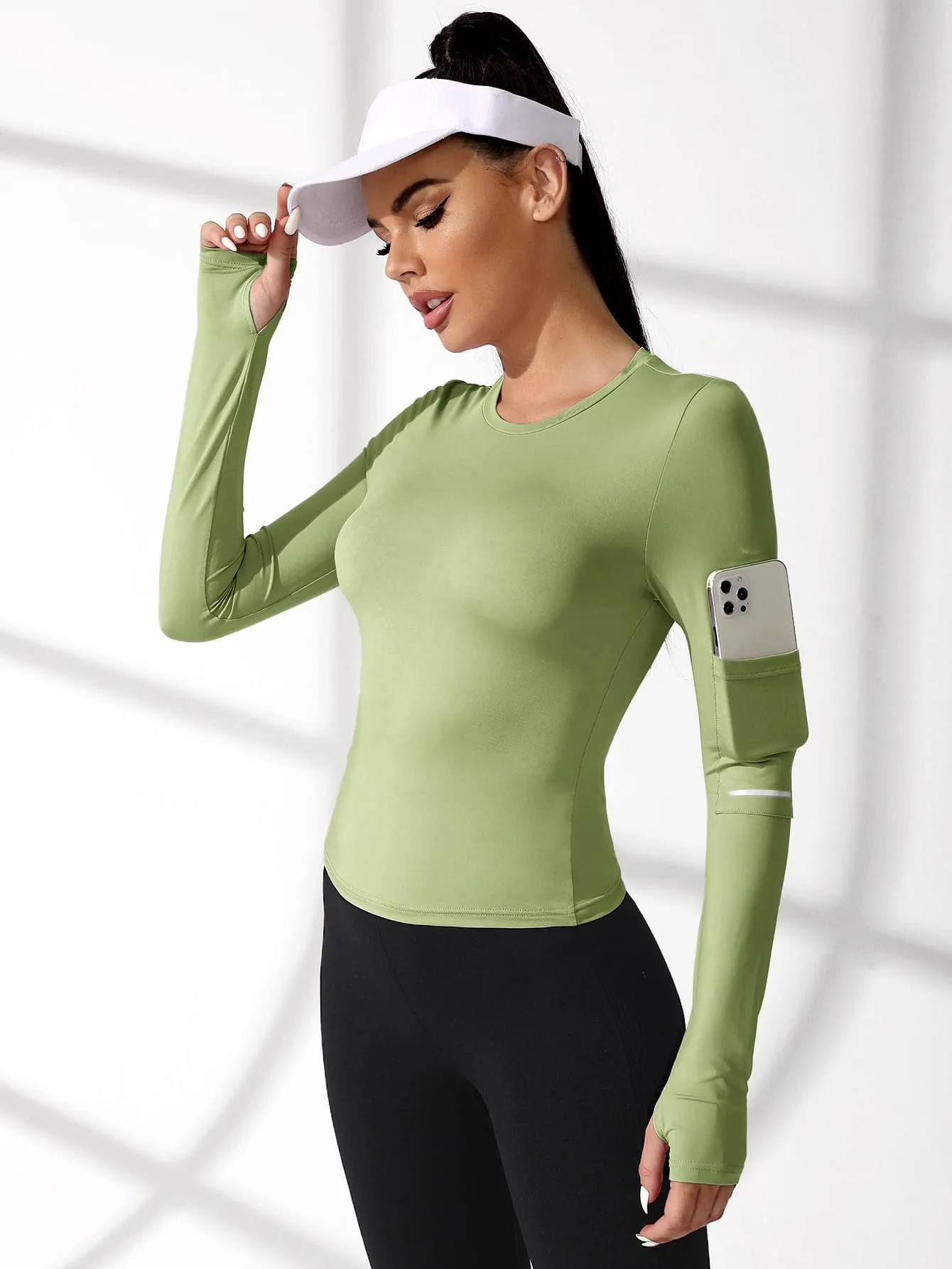 Breathable Softness Phone Pocket Sports Tee ss22 FD