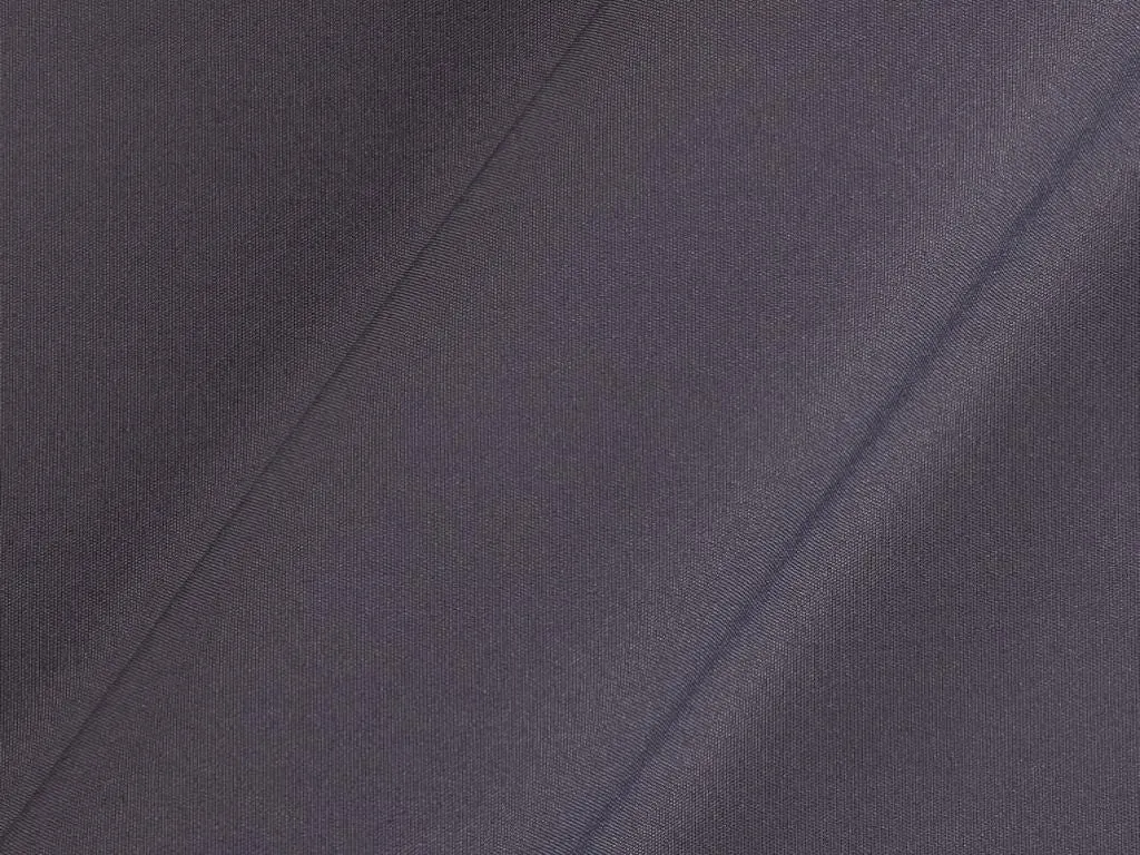 Dark Grey Plain Butter Crepe Fabric (Wholesale)