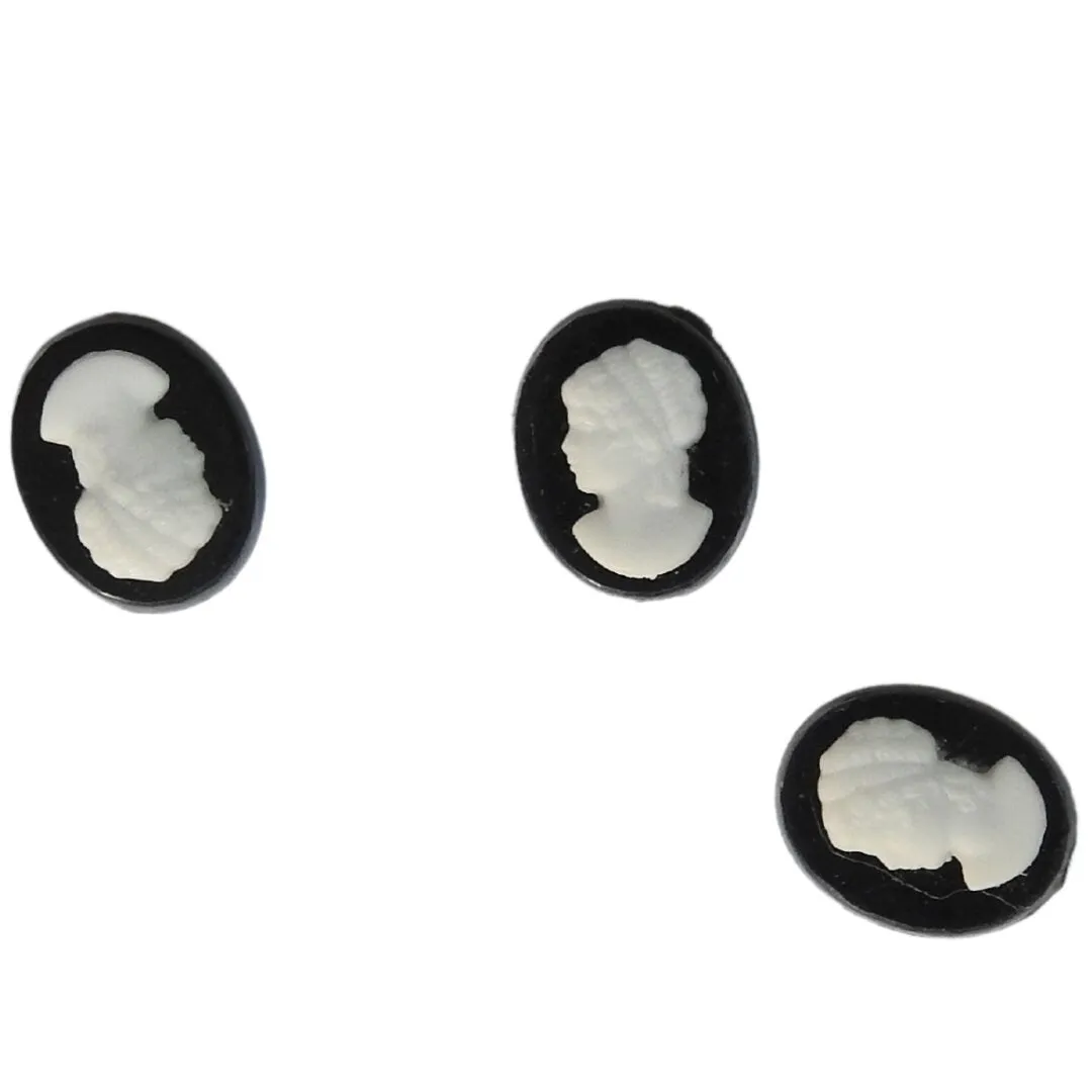 Decorative Cameo buttons fasteners