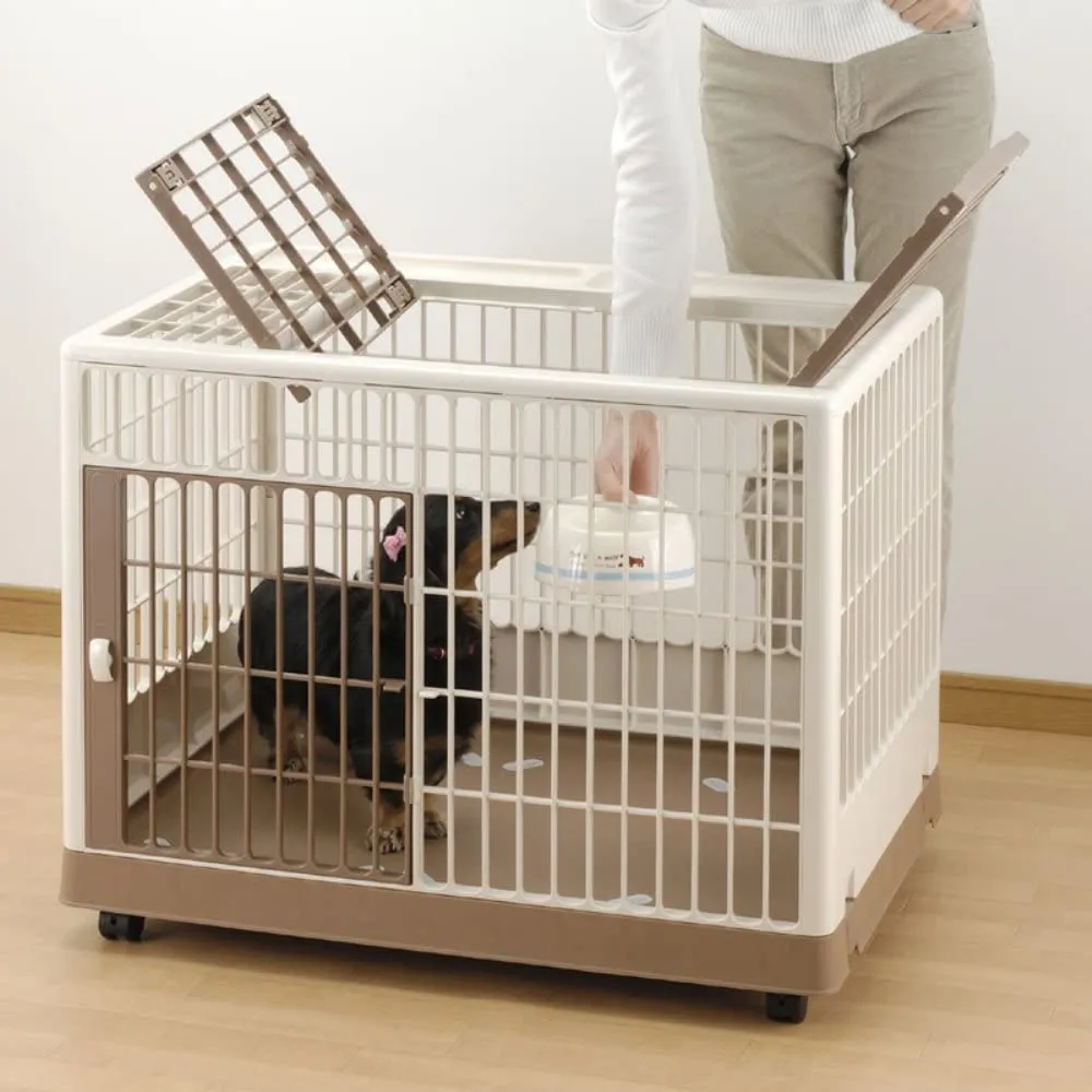 Dog Training Kennel - Richell Pet Training Kennel PK-650 - 25.4″ x 19.7″ x 22″