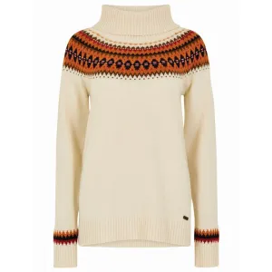 Dubarry Riverdale Ladies Fairisle Jumper - Chalk