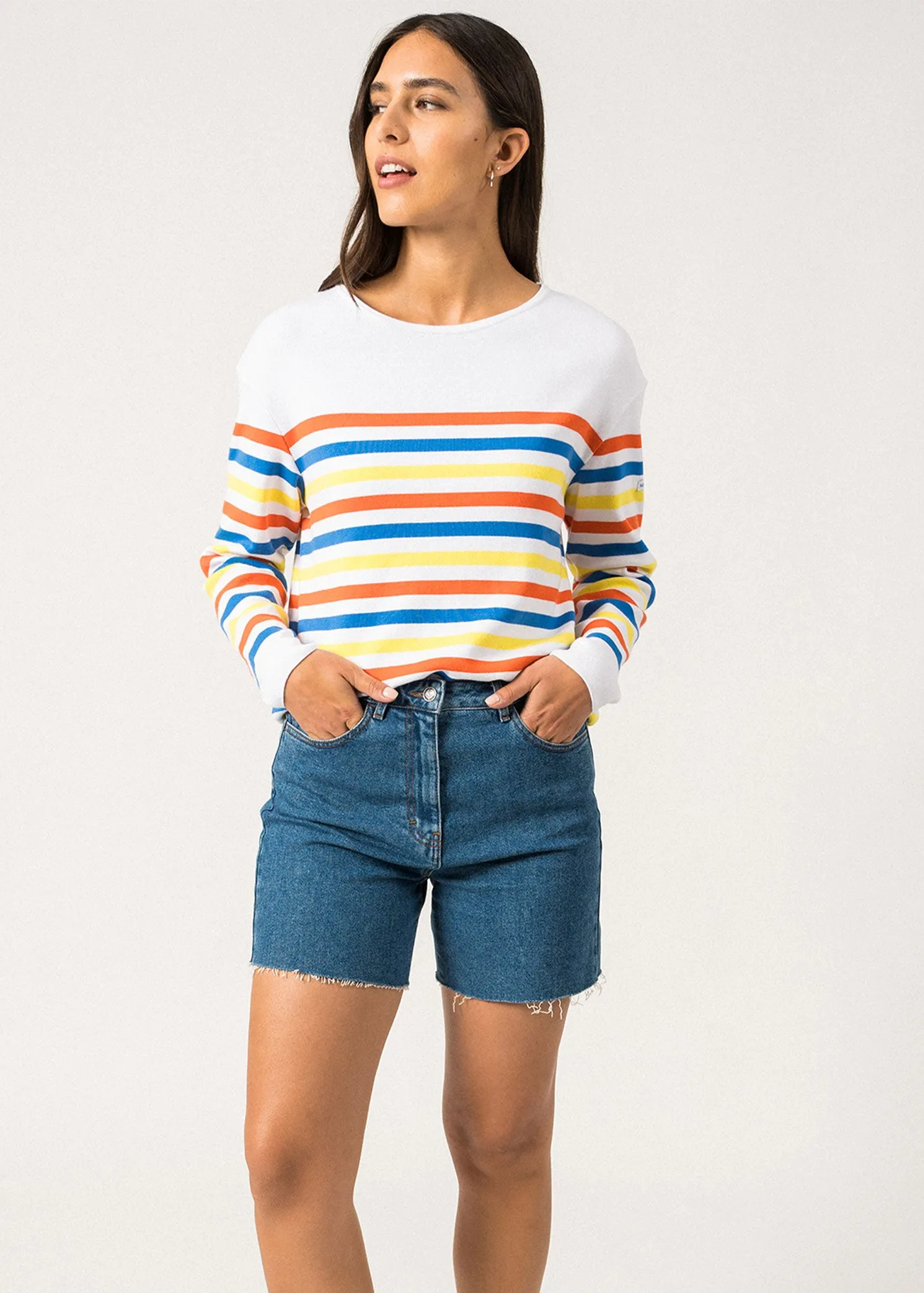 Ecrins Striped Jumper – cotton (CAP GRAPHIC)