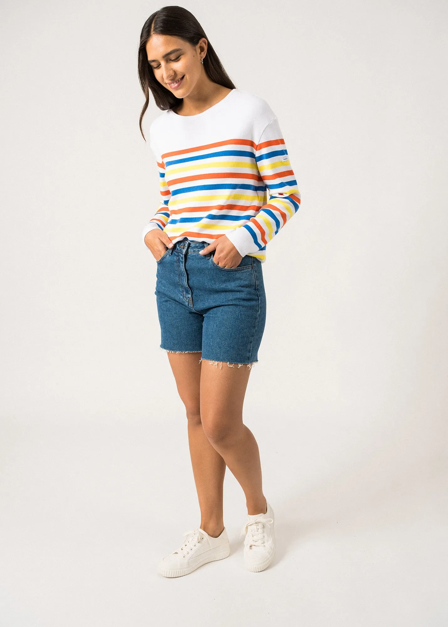 Ecrins Striped Jumper – cotton (CAP GRAPHIC)