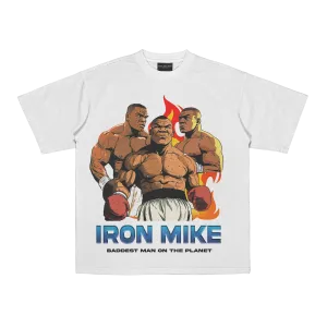 FakeButReal Bootleg Iron Mike White T-Shirt (180 GSM)