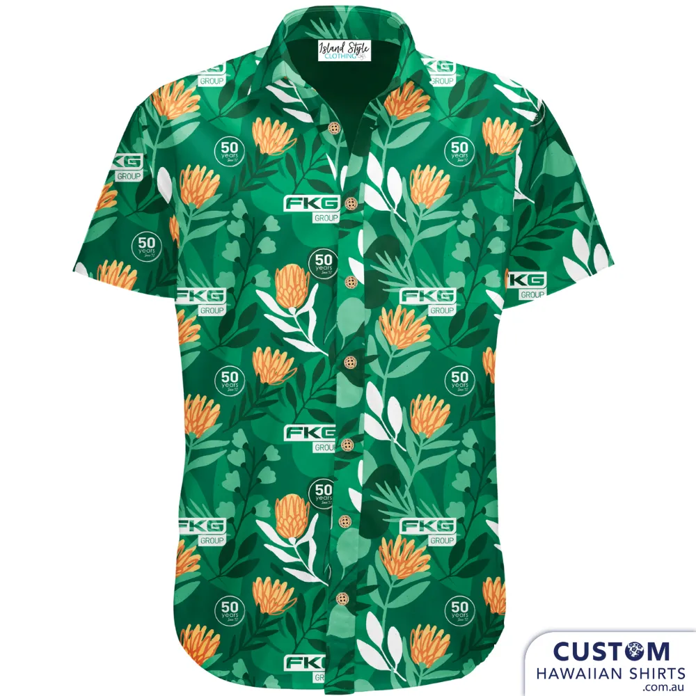 FKG Group, 2022 GC, QLD - Custom Anniversary Shirts