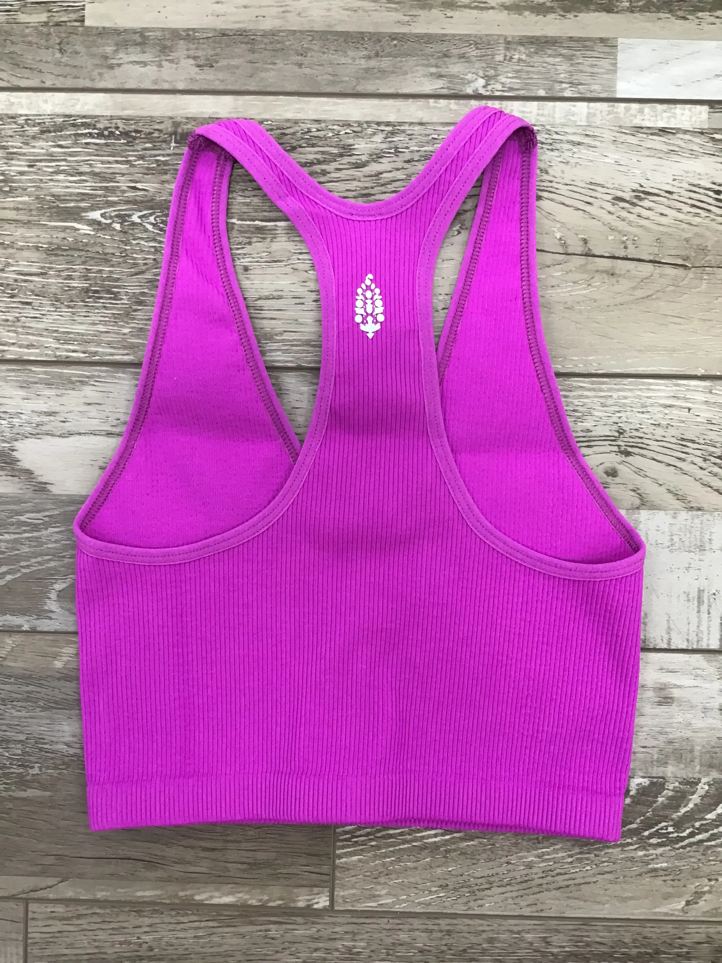 Free People Movement - Free Throw Crop - Adult (FP-OB916007-6617) - Neon Magenta
