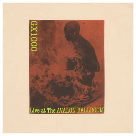 GX1000 Live at the Avalon Ballroom T Shirt