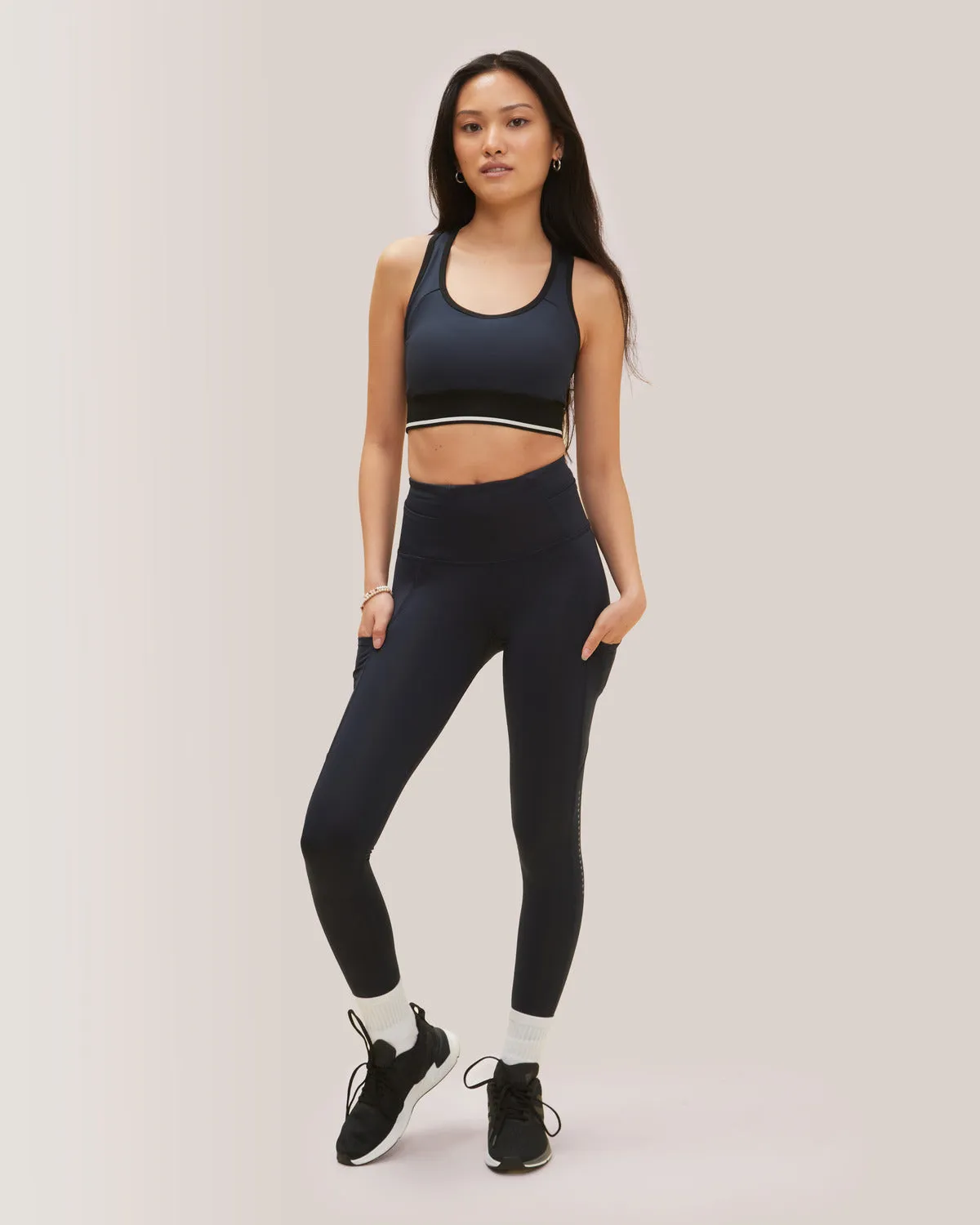 Happy Girls Sports Bra - Deep Ocean