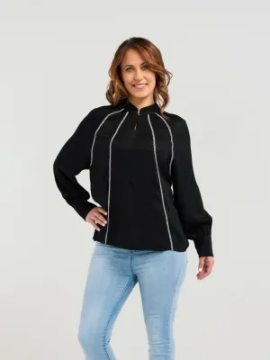 Hassey Top - Black