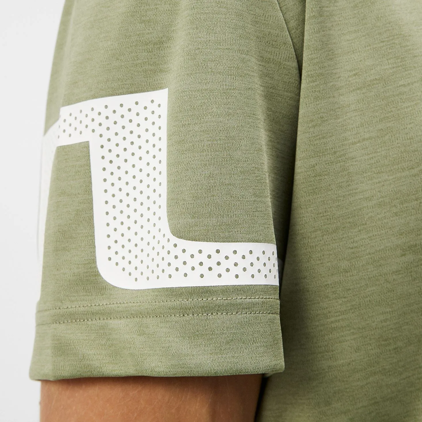 Heath Regular Fit TX Jersey Polo Oil Green Melange - SS24