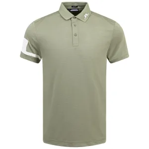 Heath Regular Fit TX Jersey Polo Oil Green Melange - SS24