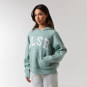 Knit Hoodie | Matcha