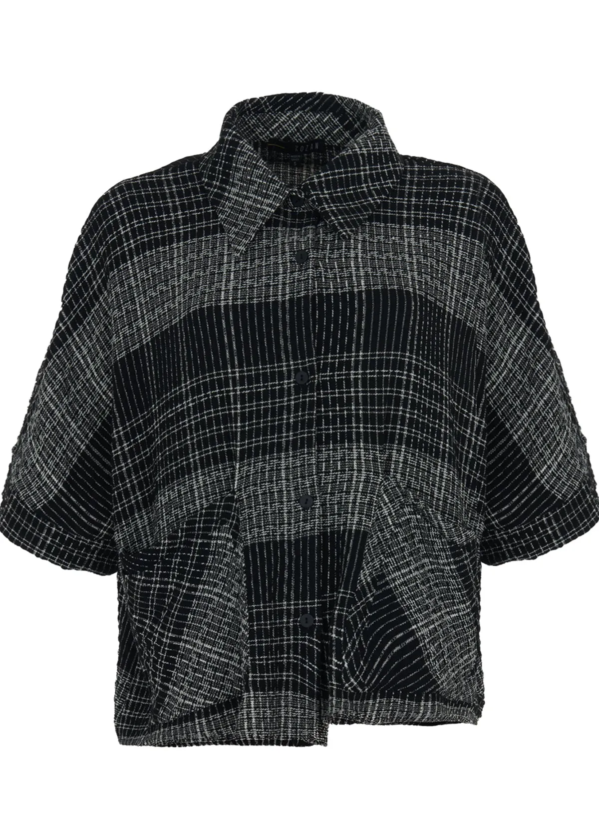 Kozan - Prince Shirt in Windowpane Print