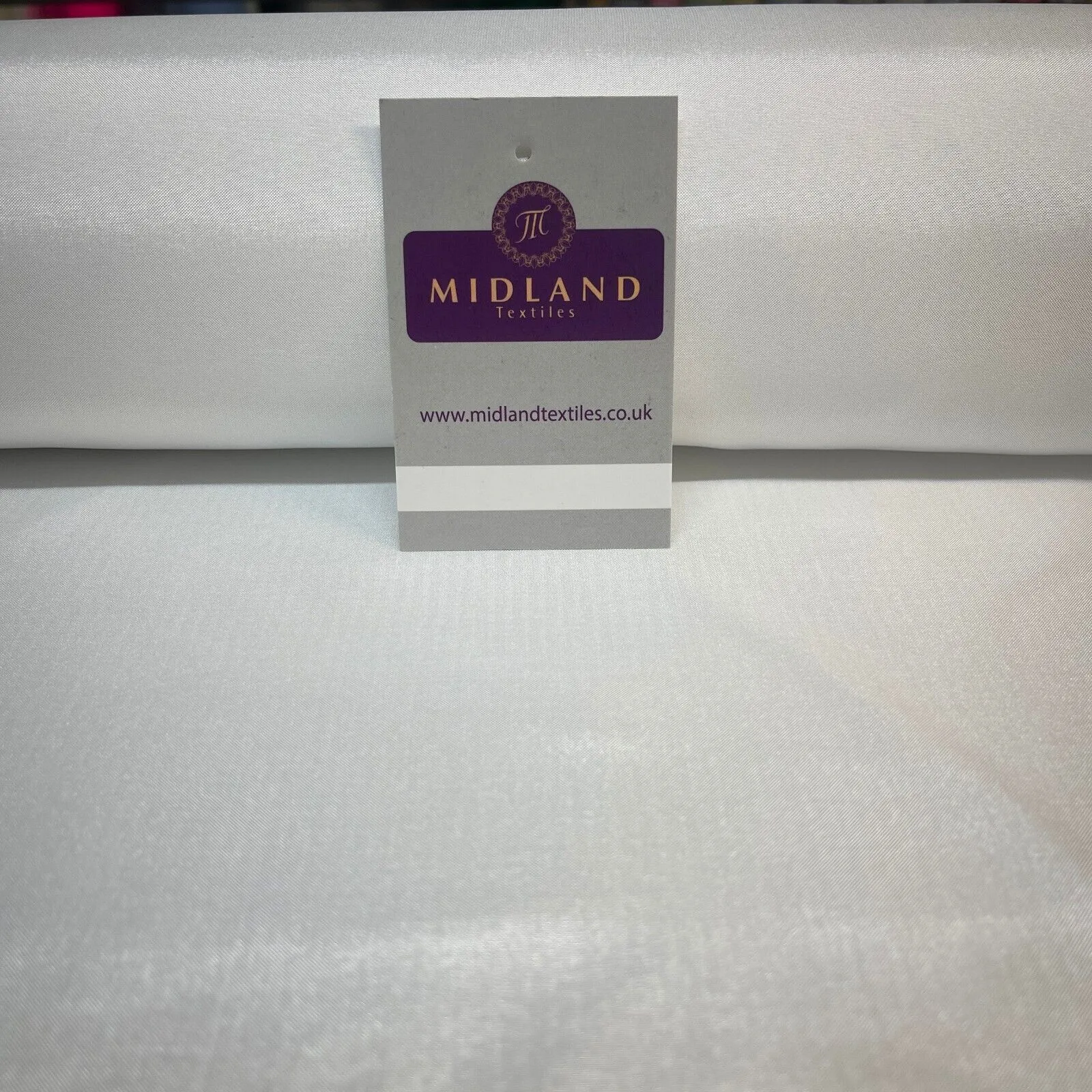 Lightweight Japanese Natural White Habotai fabric M1823