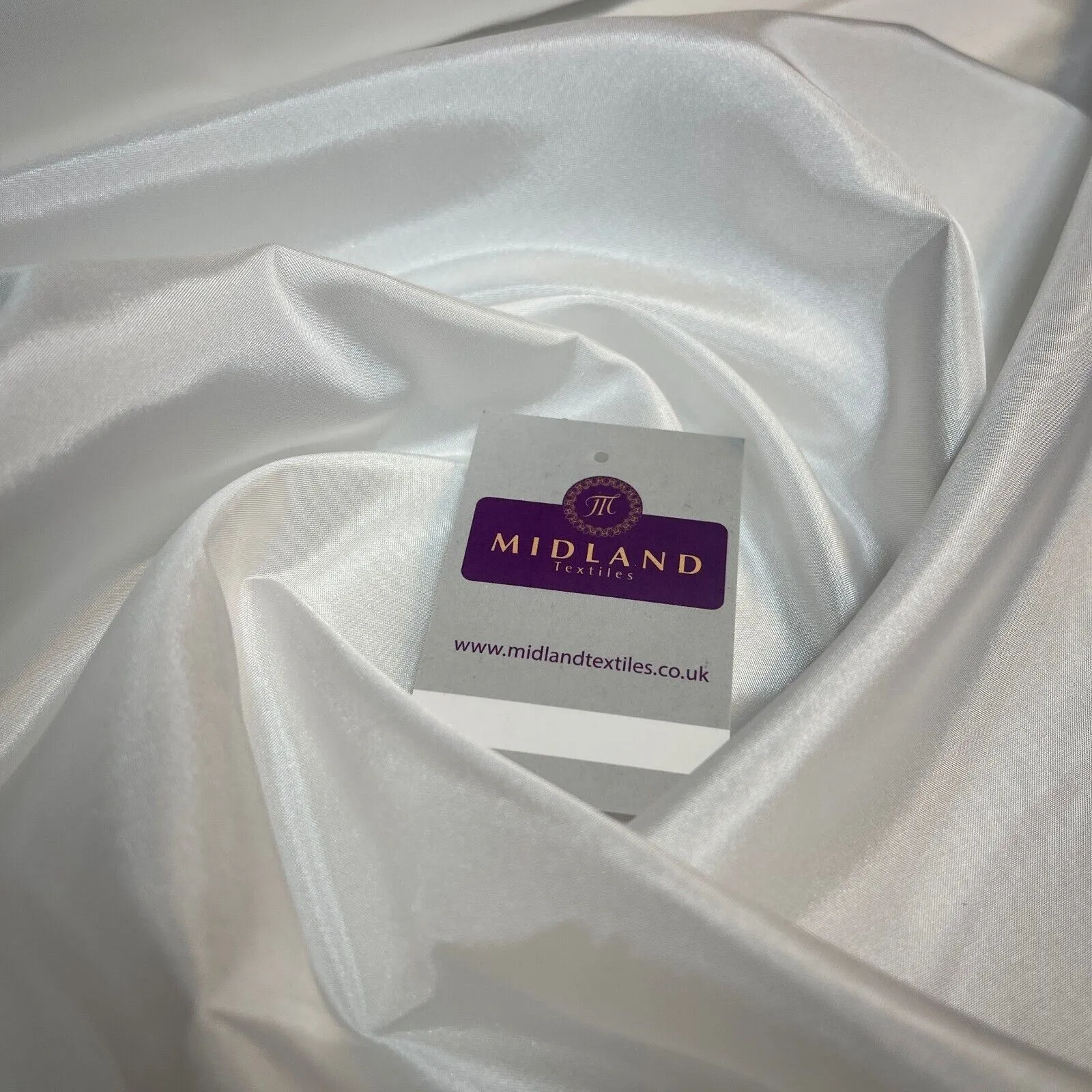 Lightweight Japanese Natural White Habotai fabric M1823