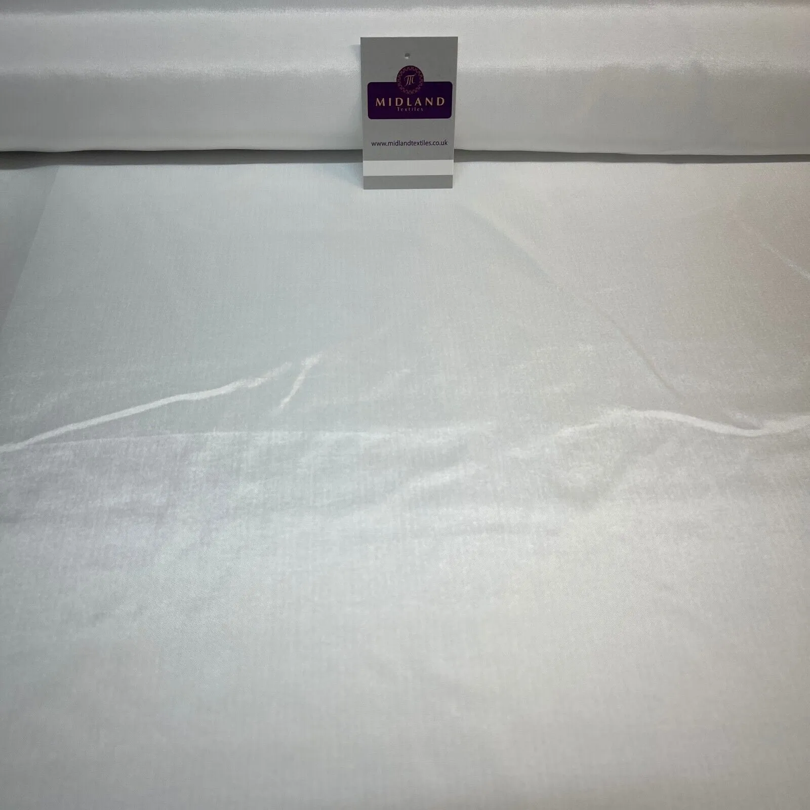 Lightweight Japanese Natural White Habotai fabric M1823
