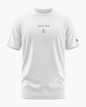 MARINE MINIMAL Signature LuxeSoft Cotton T-Shirt