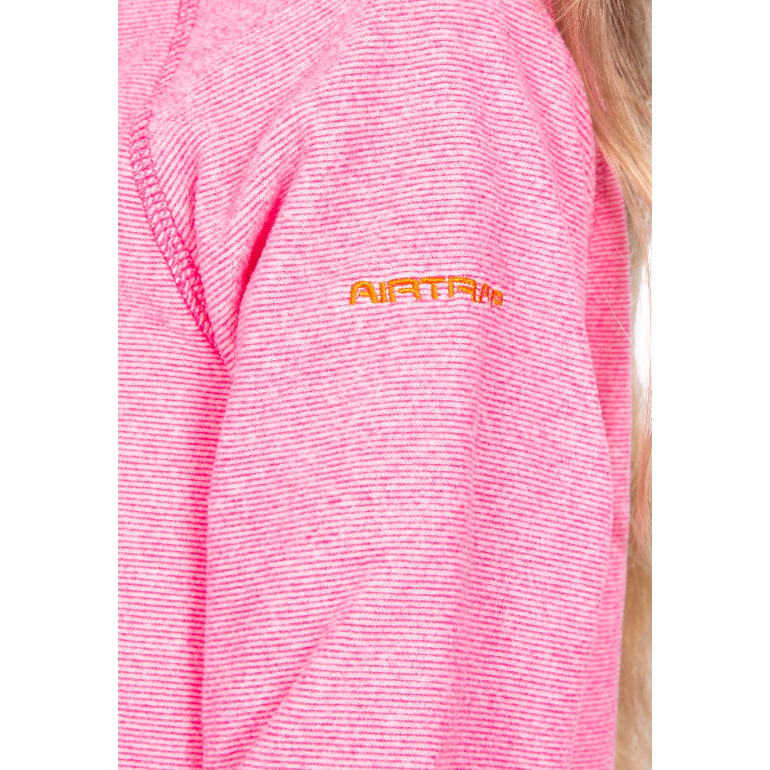 Meadows Girls' 1/2 Zip Fleece Jumper in Pink Lady