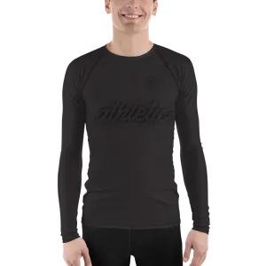 Men's Long Sleeve Shirt - Black Out