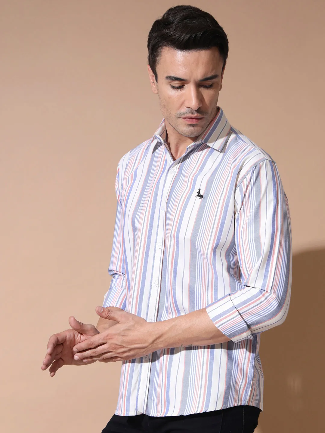 Multi Stripe Oxford Shirt