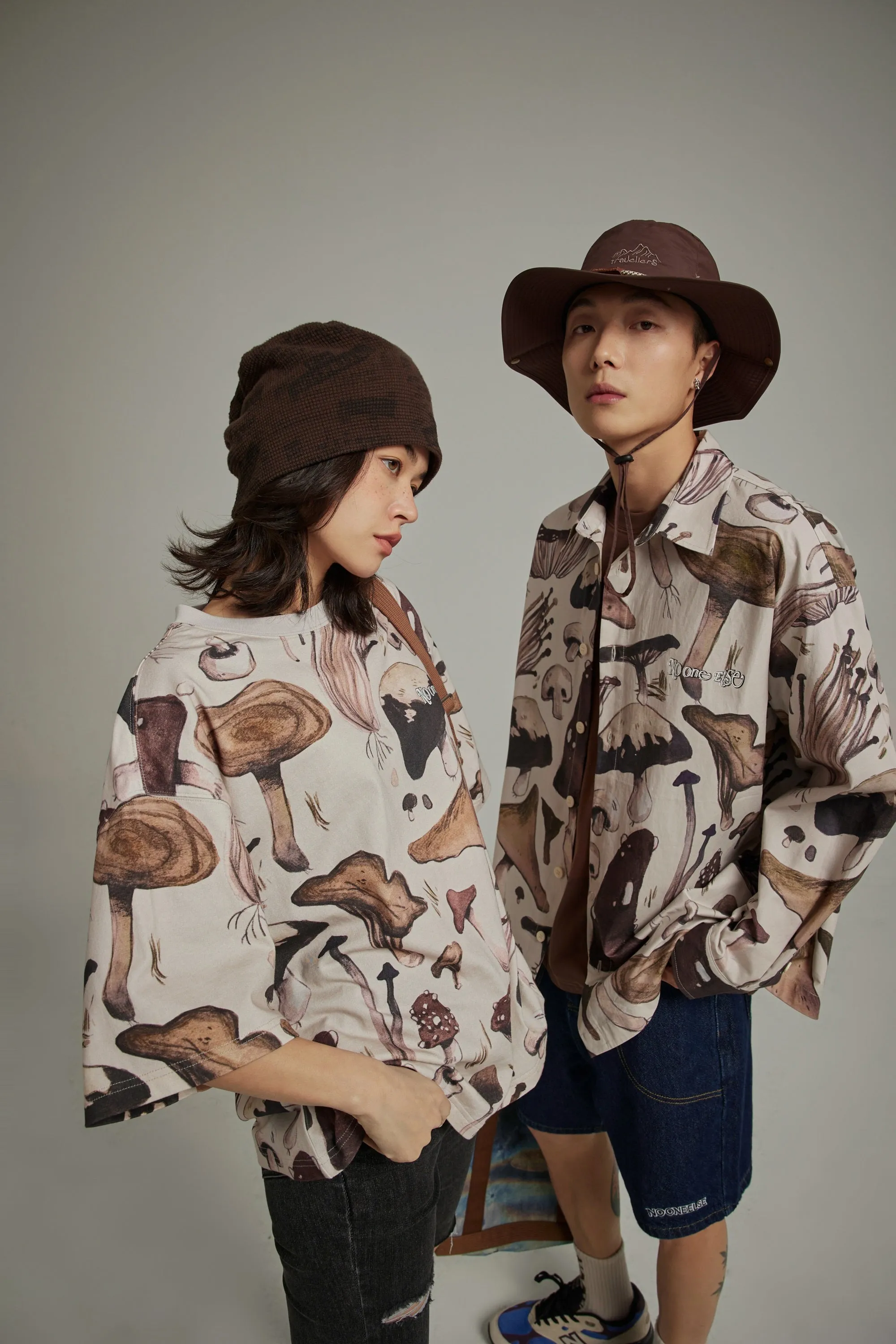 Mushroom Club Loose Fit Shirt