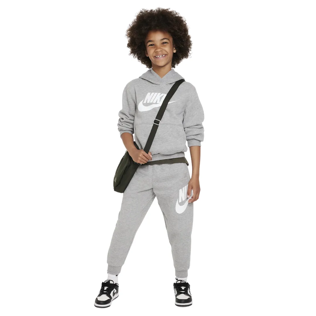 Nike Sportswear Club Fleece Joggers Dark Grey Heather (Little Kids)