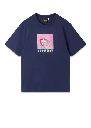 PEACE IS A TRIP TEE - Navy