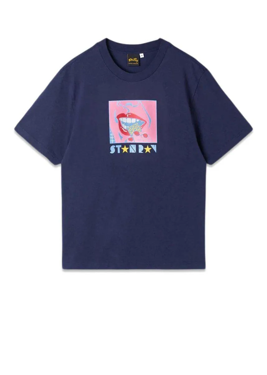 PEACE IS A TRIP TEE - Navy