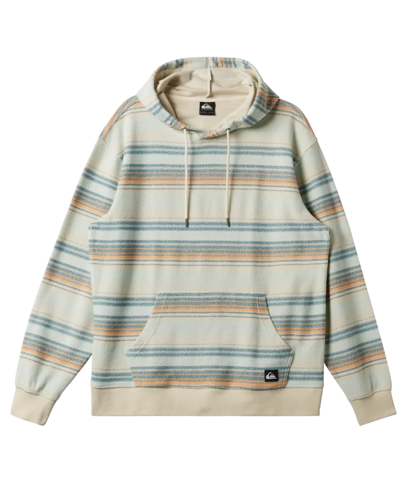 Quiksilver Great Otway Hoodie Sweatshirt-Limpet Shell