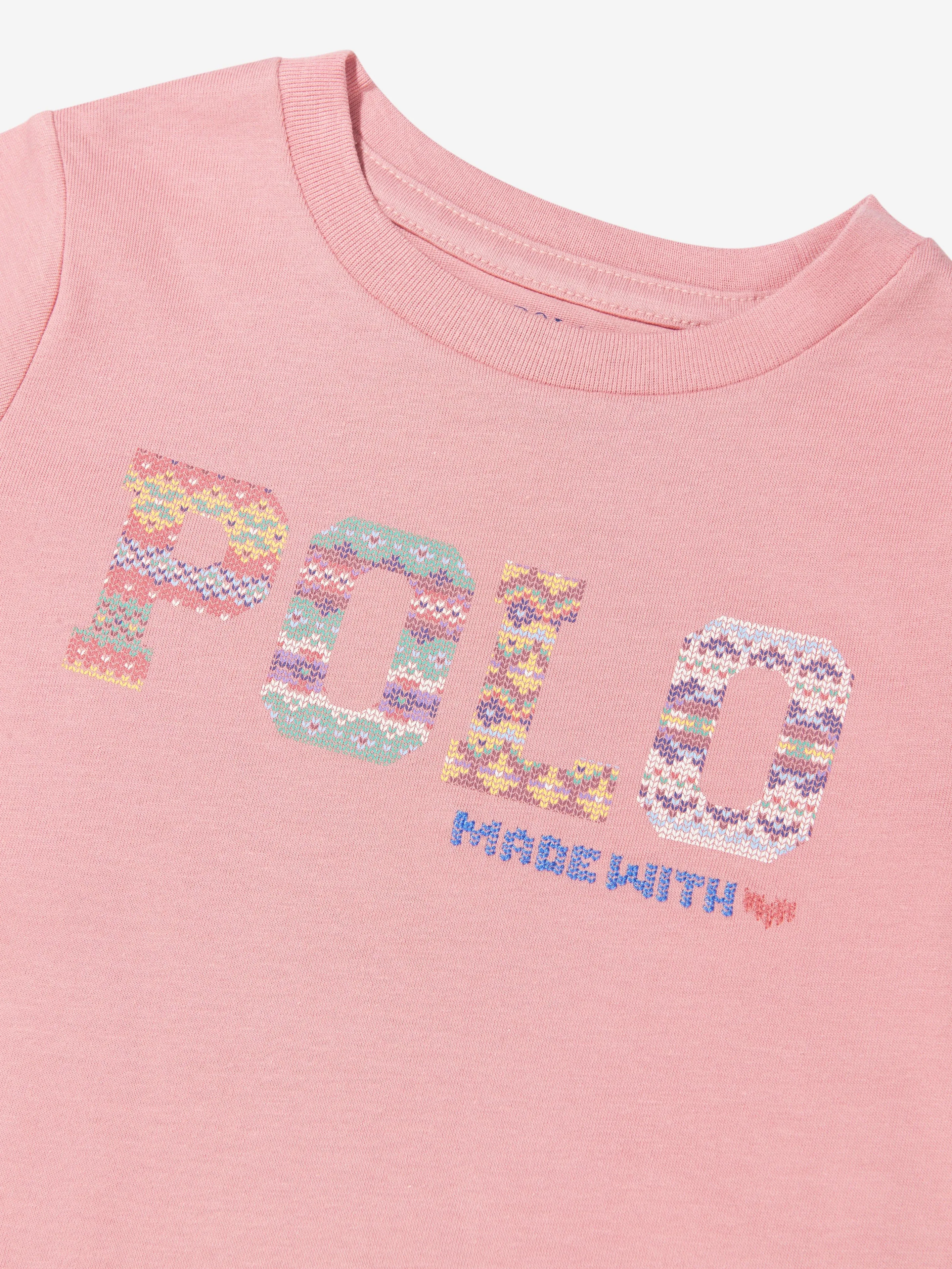 Ralph Lauren Girls Polo Logo T-Shirt