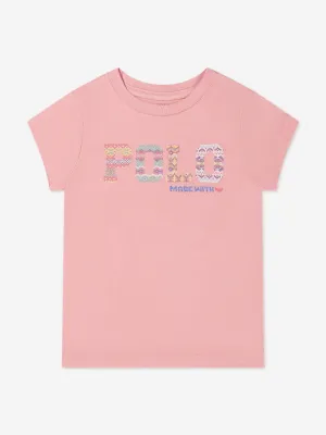 Ralph Lauren Girls Polo Logo T-Shirt