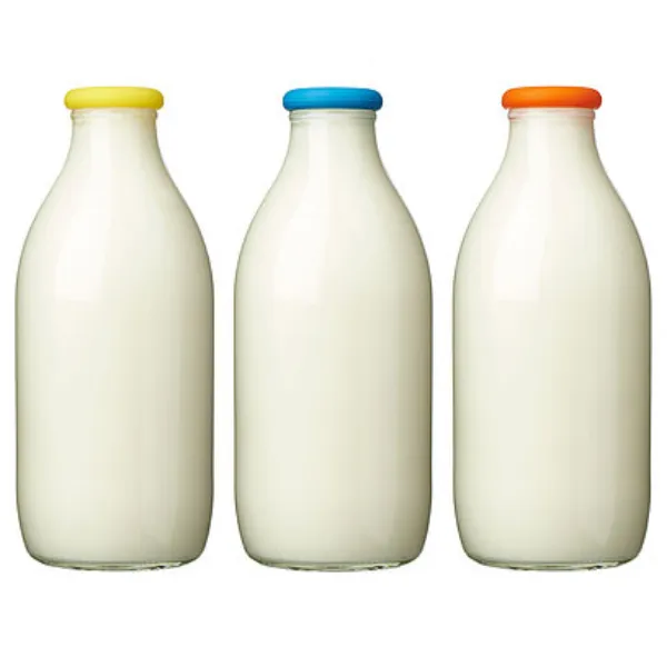 Silicone milk bottle tops (pack of 3)