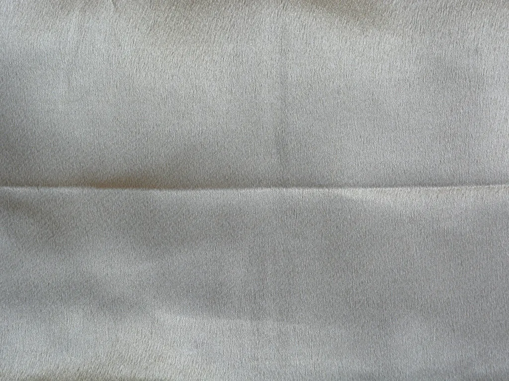 Silver Plain Moss Satin Fabric